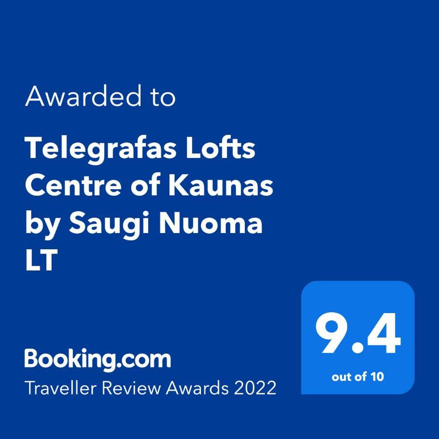 Telegrafas Lofts Centre Of Kaunas By Strazdo Telegrafas公寓 外观 照片