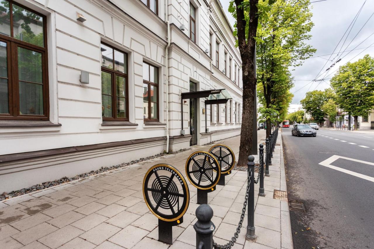 Telegrafas Lofts Centre Of Kaunas By Strazdo Telegrafas公寓 外观 照片